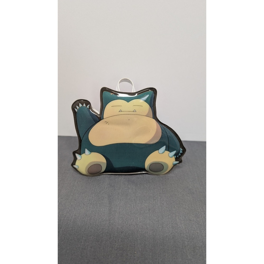 Nintendo Pokemon Snorlax Coin Purse Keychain Blue White Vinyl Vintage Accessory